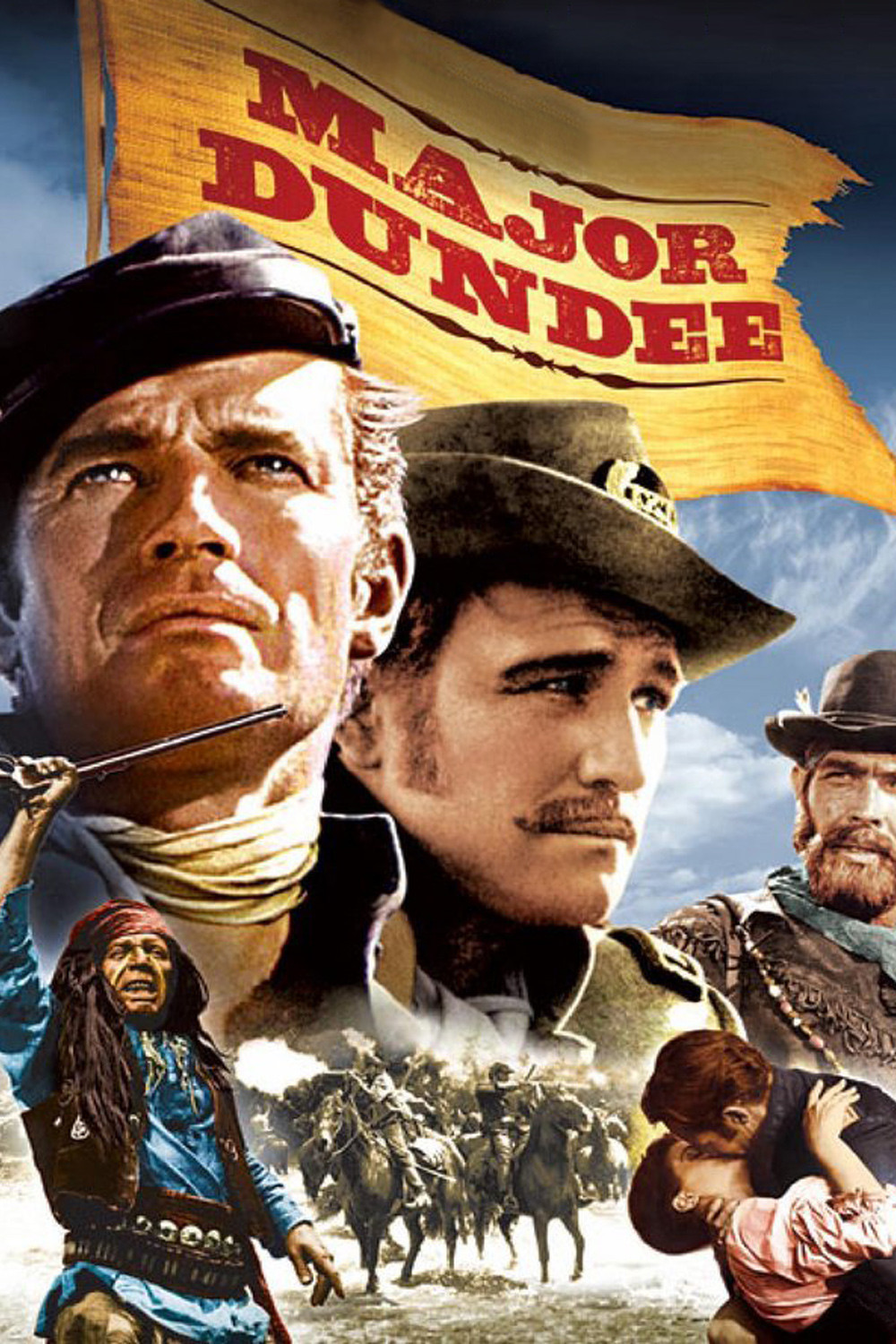 دانلود دوبله فارسی فیلم سرگرد داندی Major Dundee 1965